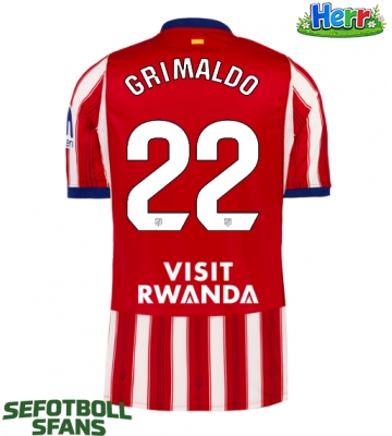Atletico Madrid Alejandro Grimaldo #22 Hemmatröja 2026-27 Kortärmad